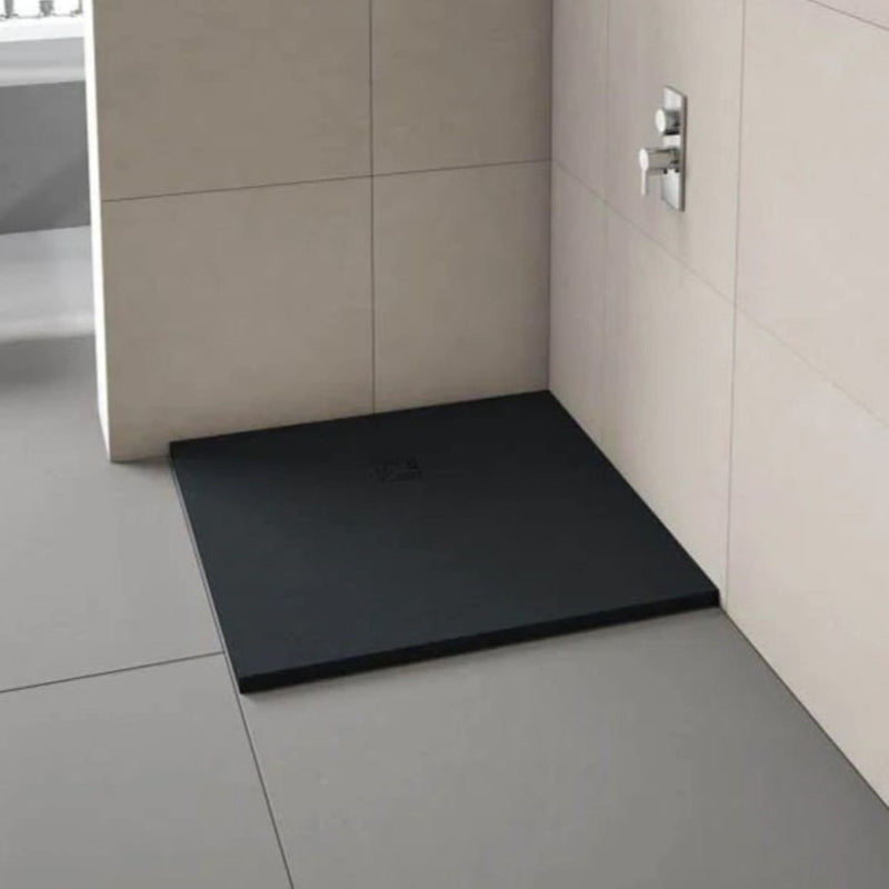 Truestone Square Shower Tray 90cm - White Shower Trays TileStyle 