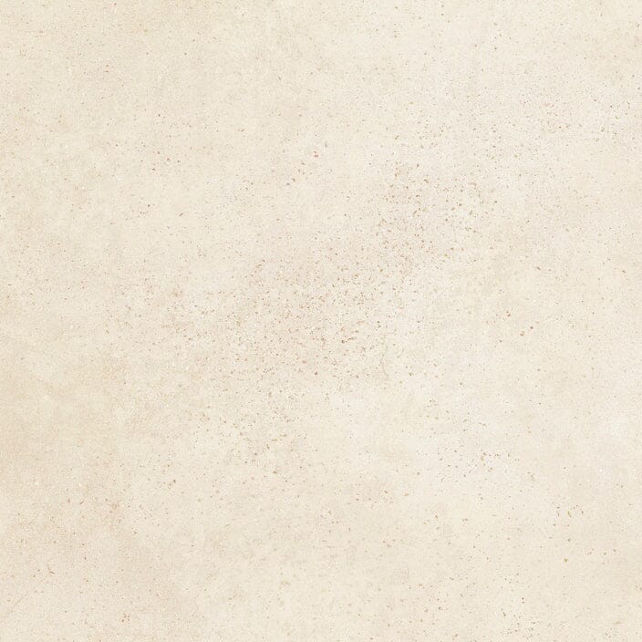 Square beige concrete effect tile