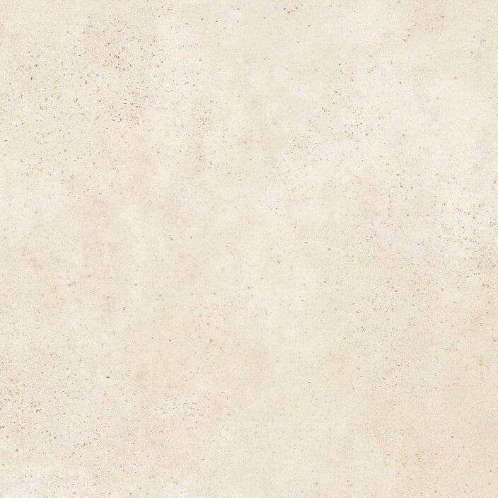 Square beige concrete effect tile