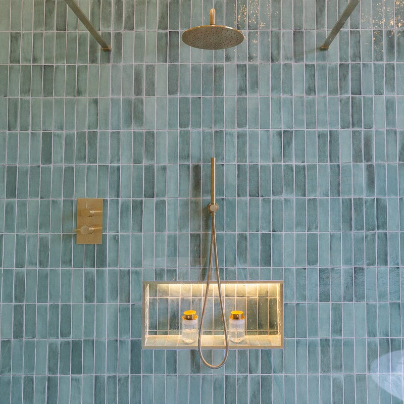 VOS Shower Pack - Brushed Brass Showers JTP 