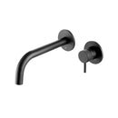 VOS Singel Lever Basin Mixer Designer Handle - Matt Black Taps JTP 