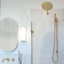 VOS Slide Rail Kit with Bottom Outlet - Brushed Brass Showers JTP 