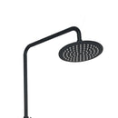 VOS Thermostatic Shower Riser Kit - Matt Black Showers JTP 