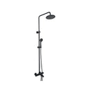 VOS Thermostatic Shower Riser Kit - Matt Black Showers JTP 