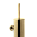 VOS Wall Mounted Toilet Brush Holder - Brushed Brass Bathroom Accessories JTP 