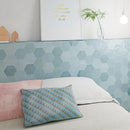 Zellige Hexa Aqua 10.8x12.4 Box WOW Design 