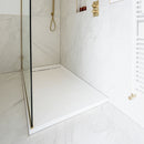 ZEN LIGHT STONE Shower Tray 160x90cm - White Shower Trays Noken by Porcelanosa 