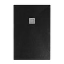 120x80 MINERAL STONE shower tray. black Standard Noken 