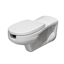 75cm Wall hung pan. Includes 30cm connecting pipe for water inlet white Standard Noken 