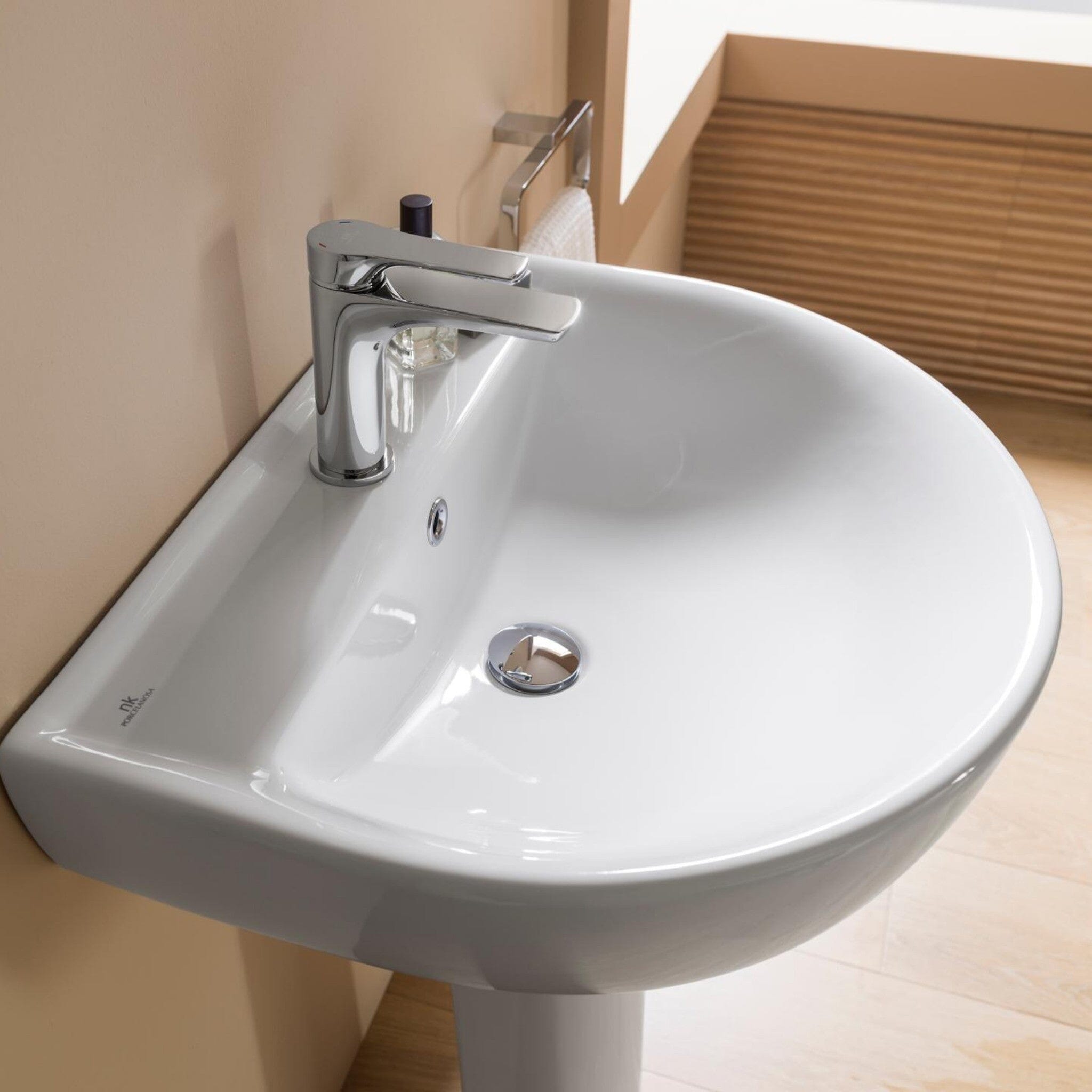 Buy ACRO COMPACT Round Wall Mounted Basin 60cm Basins Online Today