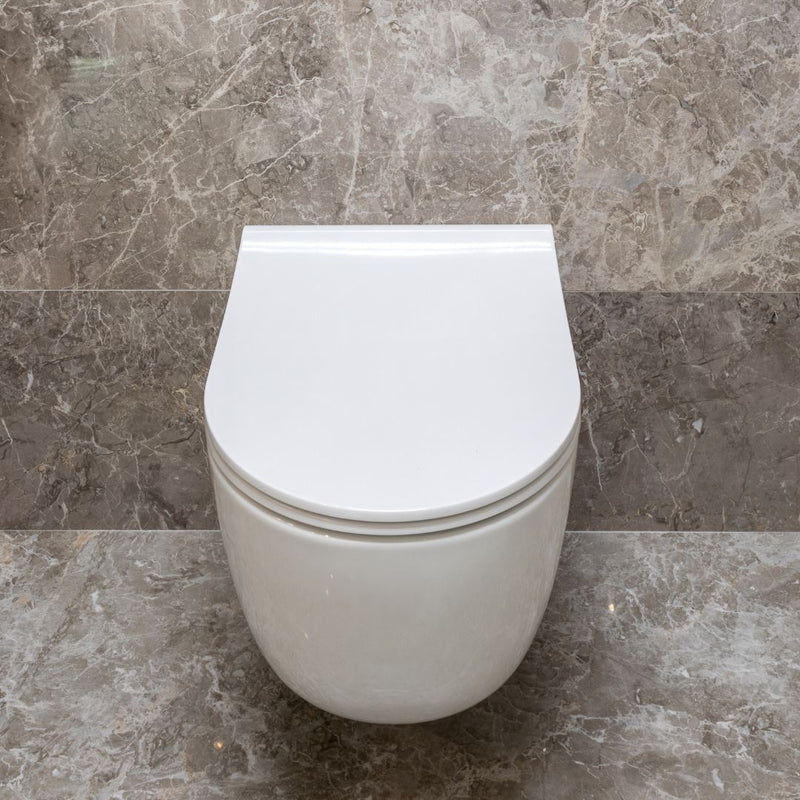 ACRO COMPACT Slim Soft Close Toilet Seat Toilets & Bidets Noken by Porcelanosa 