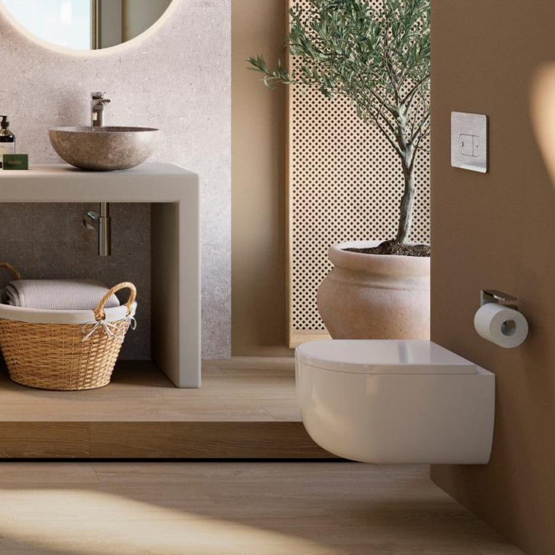ACRO COMPACT Wall Hung Toilet Pan 49cm Toilets & Bidets Noken by Porcelanosa 