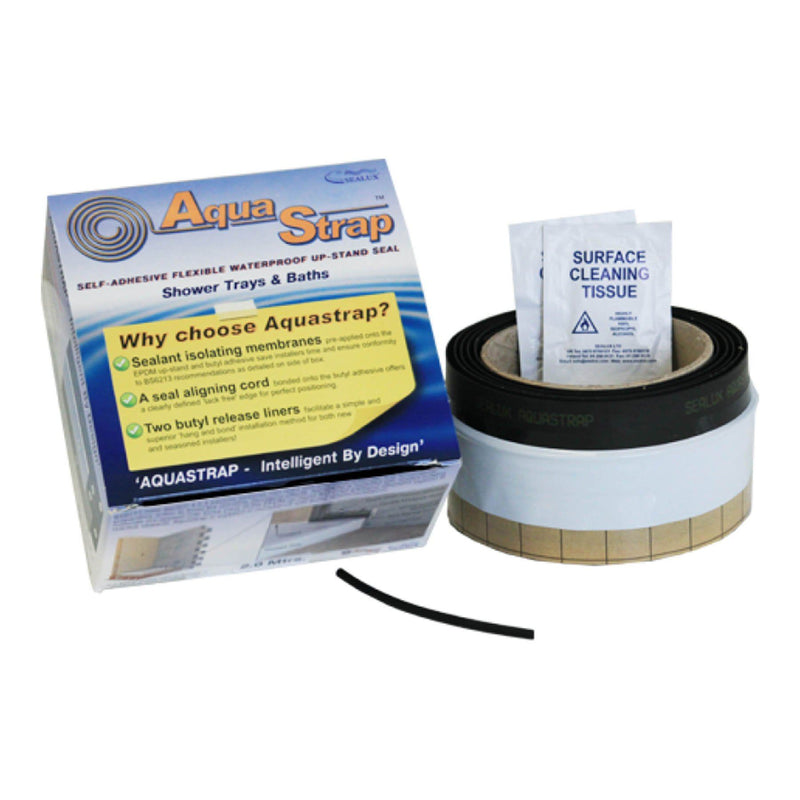 Aquastrap Shower and Bathseal 2.0 Mtr Silicones & Seals Sealux Limited 