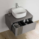 Arquitect 42cm Matt White Basin Basins Noken by Porcelanosa 