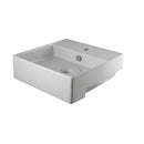 Azor 46cm Semi-Recessed Basins Noken by Porcelanosa 