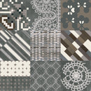 Azulej Combination Nero Tile Ceramiche Mutina Spa 