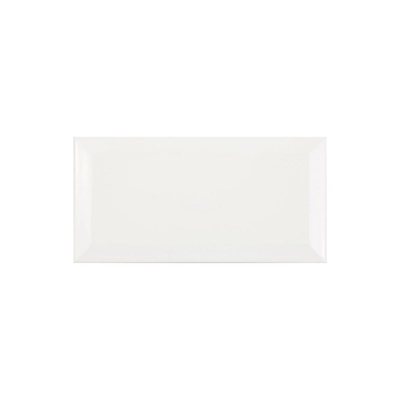 Bevelled Blanco Gloss 7.5x15 Tile Fabresa 