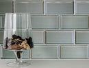 Bevelled Craquelle Smoke Tile Fabresa 