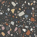 Confetti Nero Multicolour Tile Quintessenza 