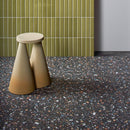 Confetti Nero Multicolour Tile Quintessenza