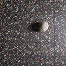 Confetti Nero Multicolour Tile Quintessenza