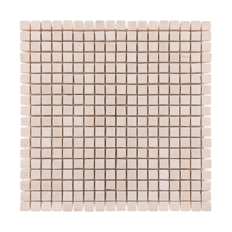 Crema Marfil Mosaic Tile TileStyle 30.5cm x 30.5cm 