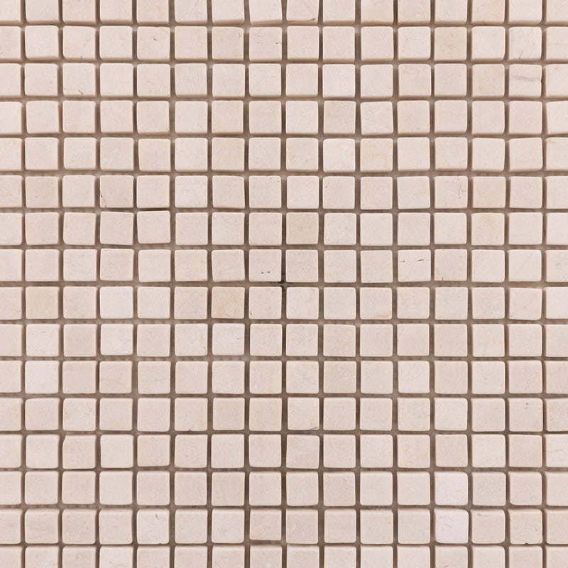 Crema Marfil Mosaic Tile TileStyle 