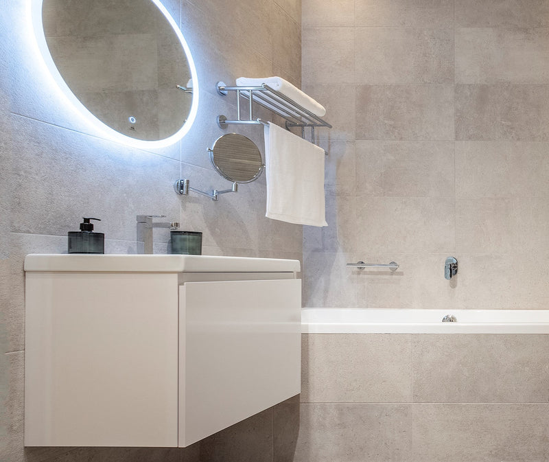 Cube White Vanity Unit Bathroom Furniture Noken by Porcelanosa 