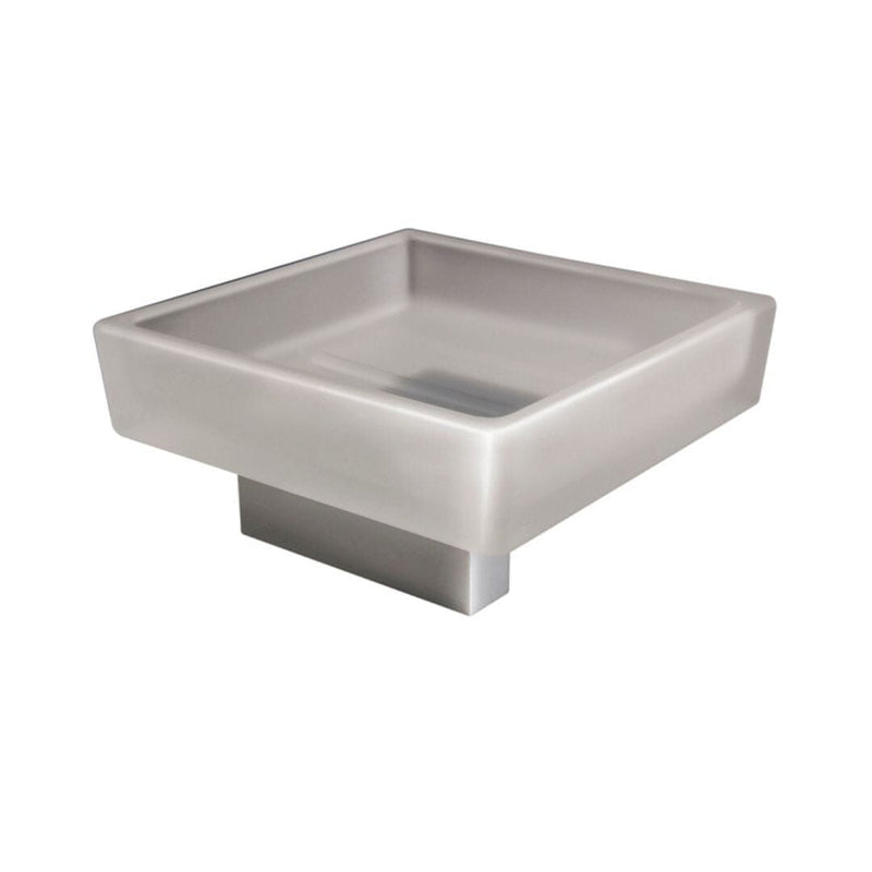 CUBO Wall Mounted Soap Dish - Stainless Steel Bathroom Accessories Noken by Porcelanosa 