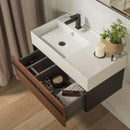 ESSENCE C Left Offset Wall Hung Basin 80cm Basins Noken by Porcelanosa 