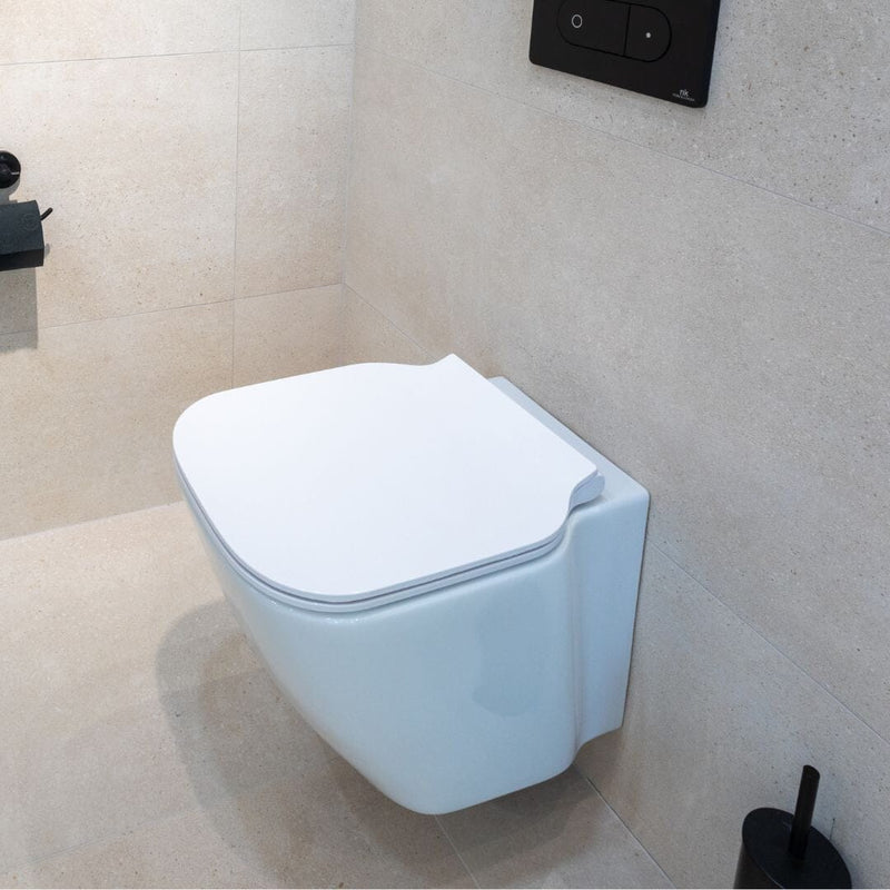 ESSENCE C Rimless Wall Hung Toilet Pan Toilets Noken by Porcelanosa 