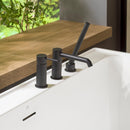 External 3 Piece Bathtub Installation Battery Taps Noken by Porcelanosa 