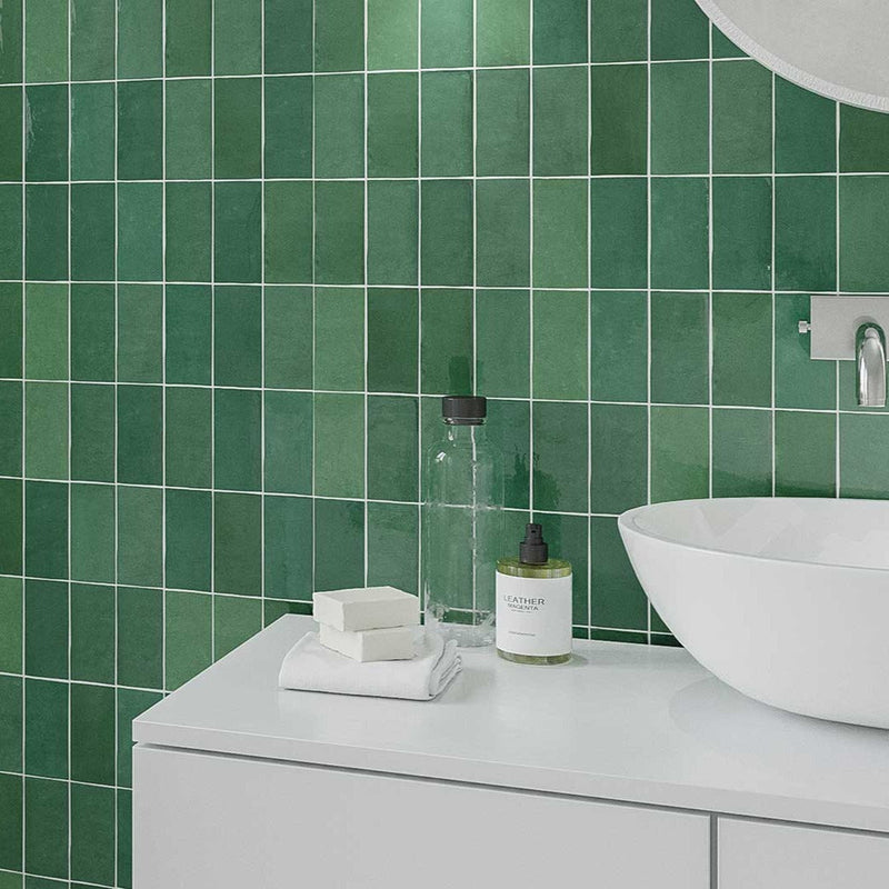 Fez Emerald Gloss Tile WOW Design 