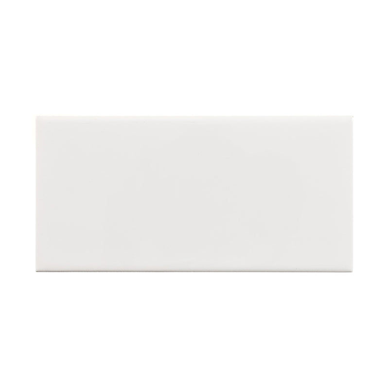 Flat Blanco Gloss Tile Fabresa 15cm x 7.5cm 