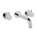 FLORENCE Wall Mounted Basin Mixer 3 Hole - Chrome Taps JTP 