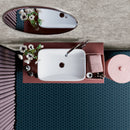 Hexa Deep Navy Mosaic Tile Terratinta 