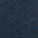 Hexa Deep Navy Mosaic Tile Terratinta 