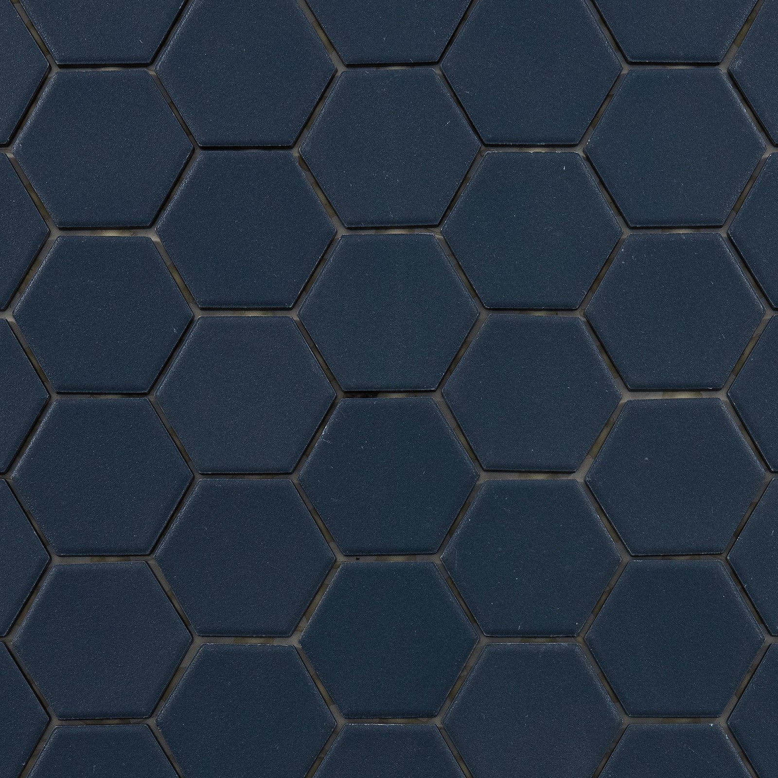 Buy 31.6cm x 31.6cm Hexa Deep Navy Mosaic 31.6x31.6 Tile Online Today