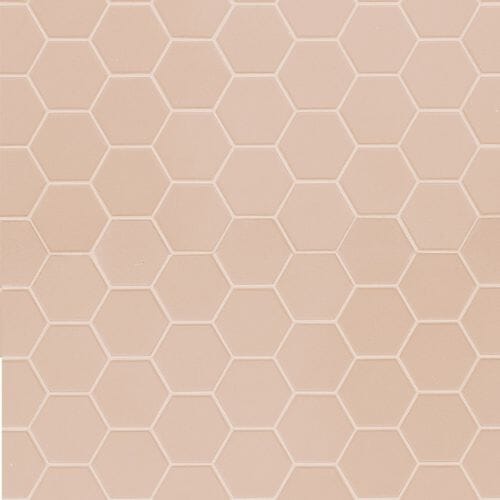 Buy 31.6cm x 31.6cm Hexa Rosy Blush Mosaic 31.6x31.6 Box Online Today