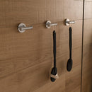 HOTELS Double Robe Hook - Chrome Bathroom Accessories Noken by Porcelanosa 
