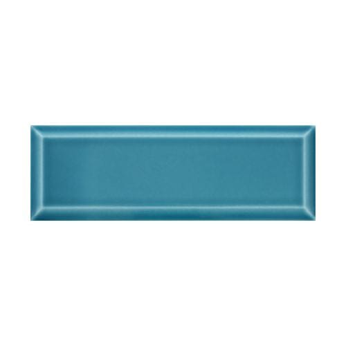 Ingot Bevelled Chinese Blue Gloss 7.5x22 Tile Apeadero 