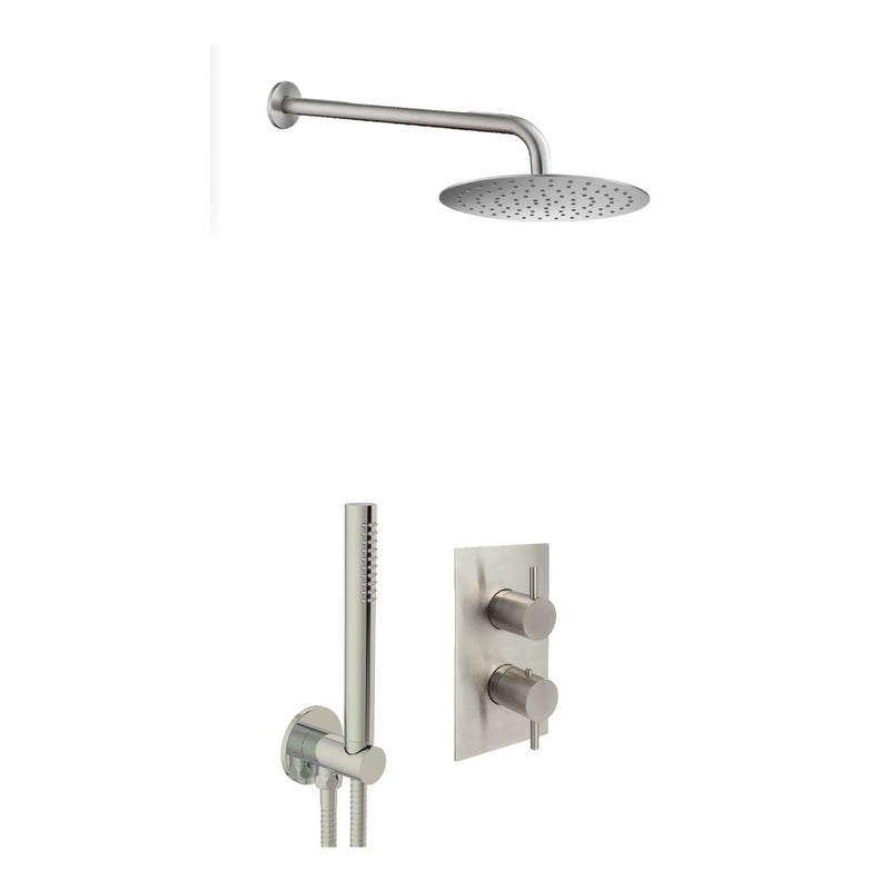 INOX Concealled Thermo Shower Set - Stainless Steel Showers JTP 