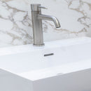 Inox Single Lever Round Basin Mixer Taps Noken by Porcelanosa 