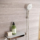 JOY S 5 Functions Hand Shower - Chrome Shower Parts Noken by Porcelanosa 