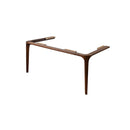 LIEM Vanity Legs 80cm - Solid Walnut Basin Pedestals & Stands Noken by Porcelanosa 