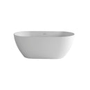 LOUNGE Freestanding Bath 150x70cm - Matt White Baths Noken by Porcelanosa 