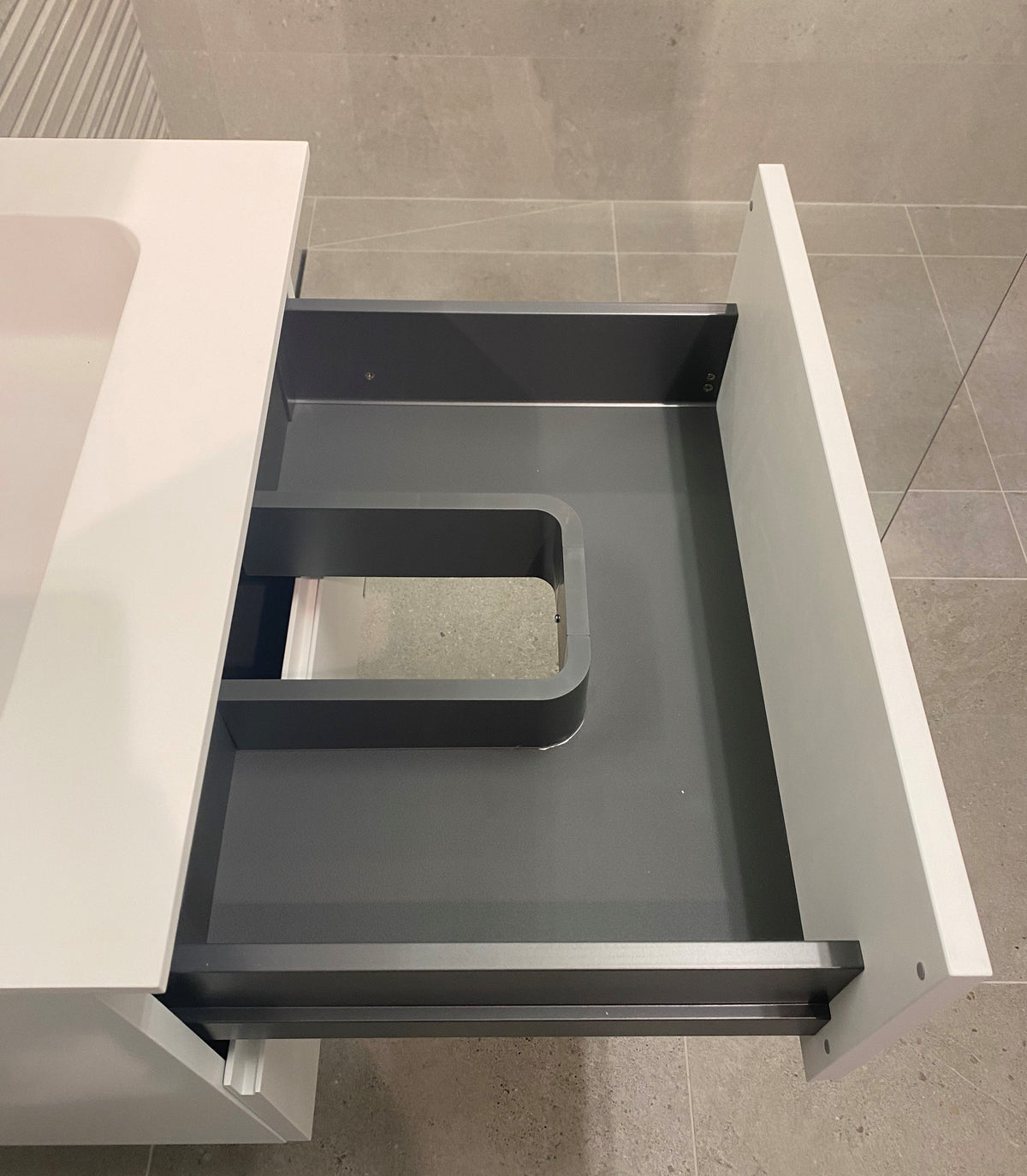 Buy LAST Vanity Unit 60cm - Matt Lacquer White Bathroom