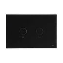 Metal Pneumatic Flush Plate - Matt Black Flush Plates JTP 