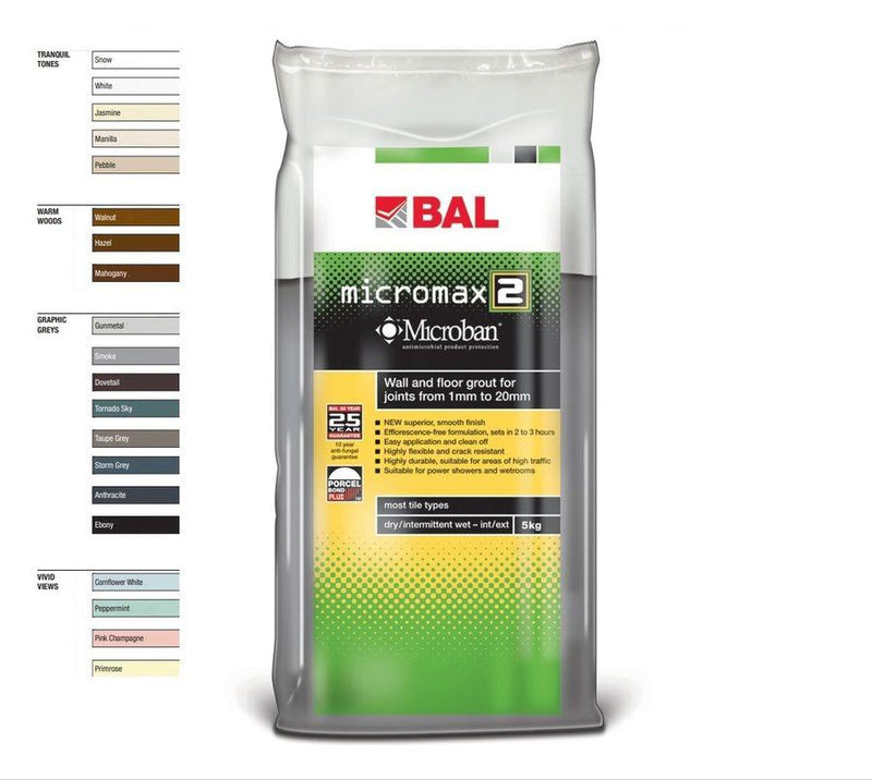 Micromax "2" Taupe Grey Grout 5kg Grouts Ardex Building Products Limited 