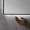 Mirror with Perimetral Lighting 80x60cm - Black Bathroom Mirrors Noken by Porcelanosa 